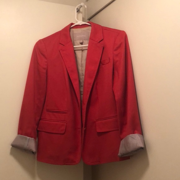 Banana Republic Coral/Orange Blazer - Picture 3 of 9